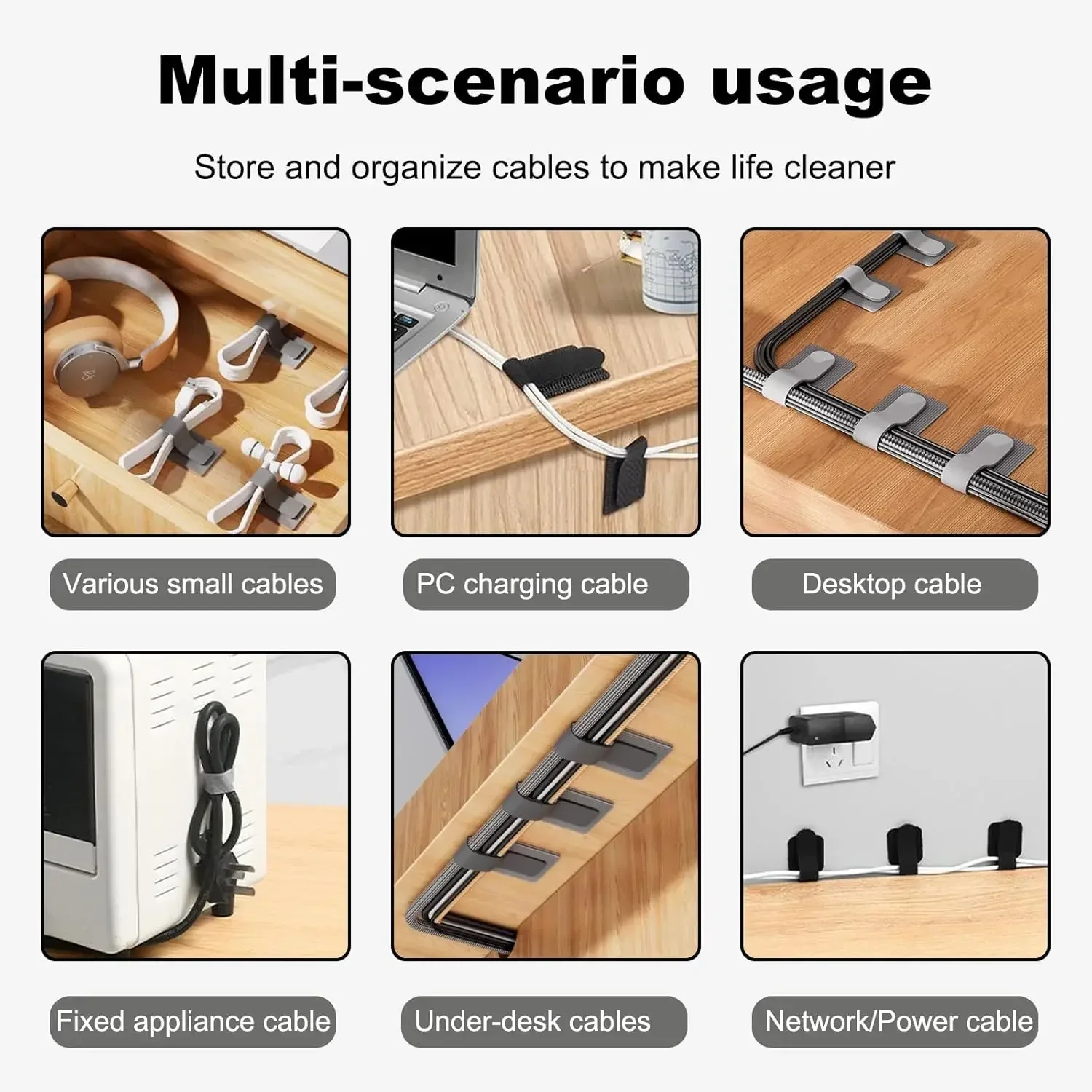 Nuove fascette riutilizzabili, - Desk Organizer recensione e prezzo