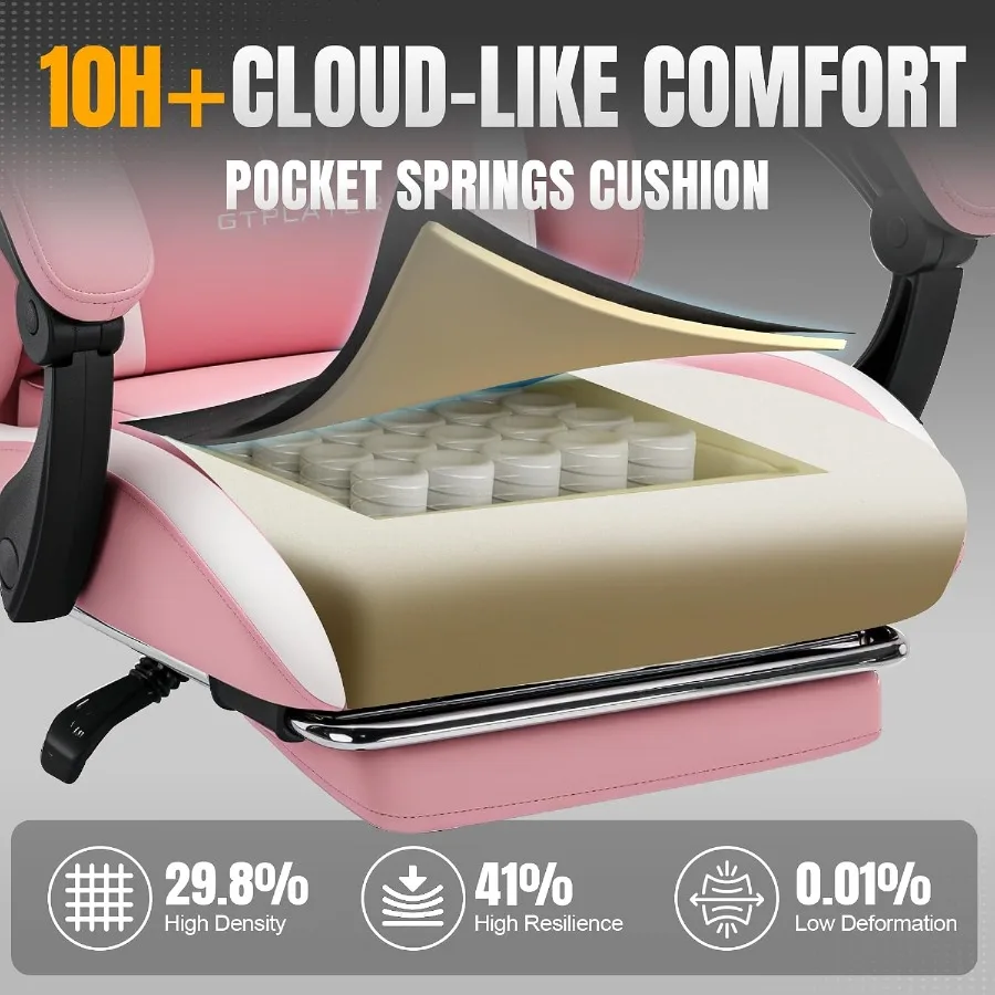 Sedia da gaming con poggiapied - Office Chair Cushion recensione e prezzo