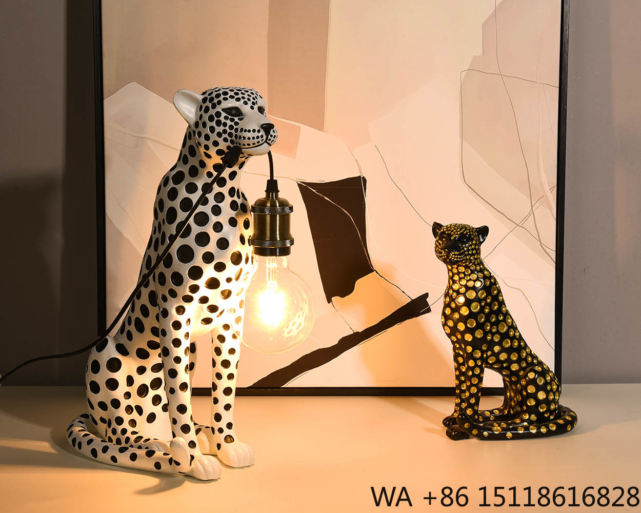 Scultura in Resina di Leopardo - Office Furniture Brands recensione e prezzo