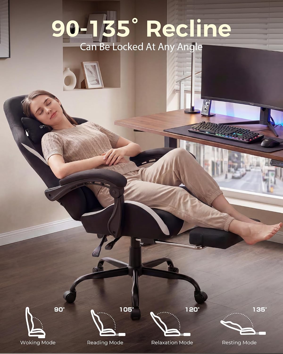 Sedia da gaming LUCKRACER, mod - Office Chair Cushion recensione e prezzo